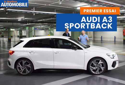 Le Moniteur Automobile a testé la nouvelle Audi A3 Sportback. Découvrez notre reportage !