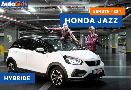 AutoGids test de nieuwe Honda Jazz Hybrid als avontuurlijke Crosstar. Bekijk de video!