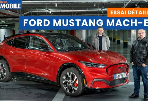 Le Moniteur Automobile a testé la Ford Mustang Mach-E de 2021. Regardez notre essai vidéo du SUV électrique au nom légendaire.
