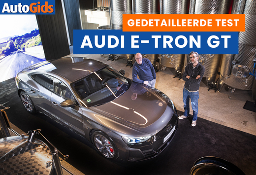 AutoGids test de elektrische Audi E-tron GT. Bekijk de video!