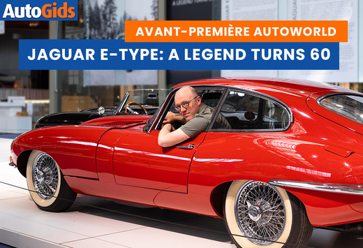 AutoWorld Brussels viert 60 jaar Jaguar E-Type. Wij zijn al een kijkje gaan nemen: bekijk de video!