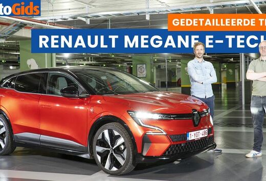 Video Renault Mégane E-Tech (2022) - detailtest
