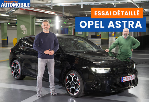Essai vidéo de l'Opel Astra (2022)