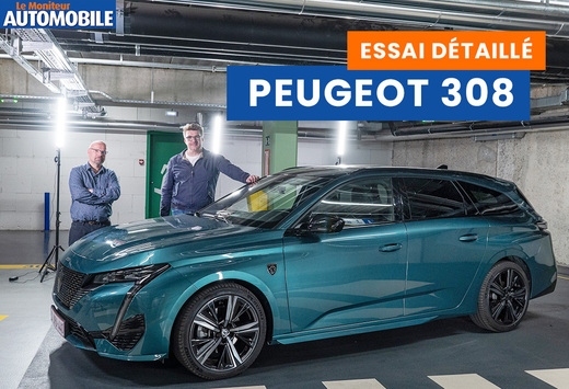 Essai vidéo de la Peugeot 308 SW (2022)