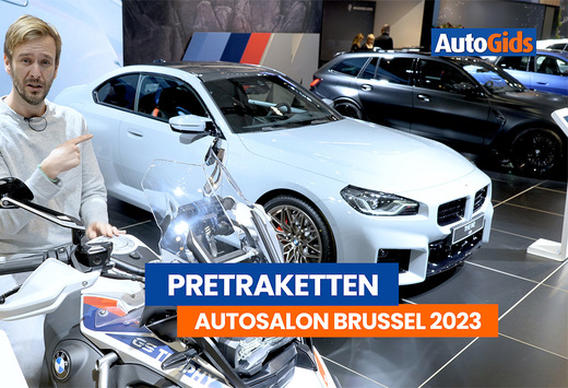 Autosalon Brussel 2023 - Pretraketten