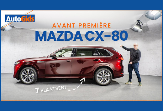 AutoGids ontdekt de nieuwe Mazda CX-80, zoals de verlengde CX-60 met zes of zeven zitplaatsen heet. Steven bundelt de 5 belangrijkste weetjes van de Japanse SUV.