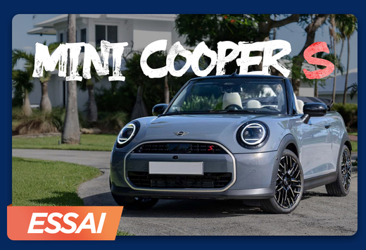 Sans alcool la fête est plus folle ! Et sans toi aussi ! C'est pourquoi cette Mini Cooper Cabriolet constitue une offre rare mais potentiellement enivrante... Nous l'avons essayée pour vous... et pour nous aussi ! 