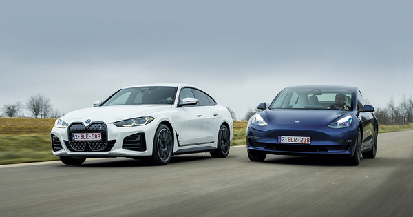 Test BMW i4 eDrive40 vs. Tesla Model 3 Long Range - test AutoGids
