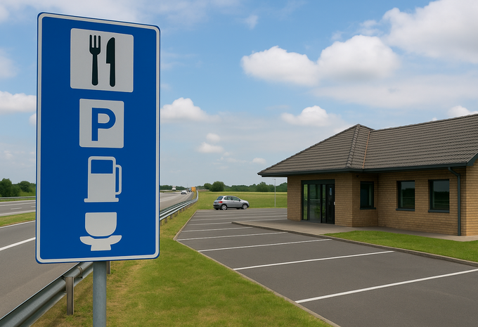 Autosnelwegparkings in België
