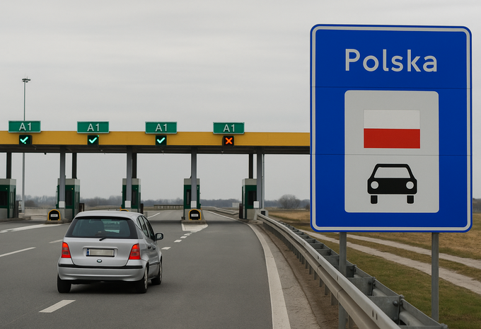 Pologne : péage autoroutier et péage électronique