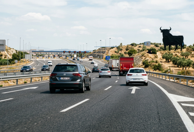 Photo d'illustration d'une autoroute en Espagne pour les tarifs du péage autoroutier