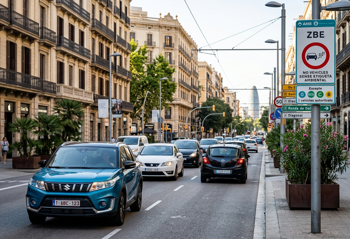 ZBE Barcelone - Photo IA