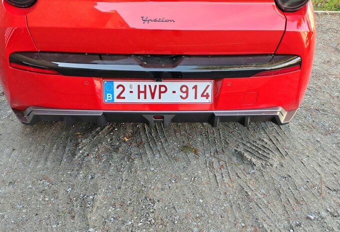 Plaque minéralogique belge immatriculation Lancia Ypsilon