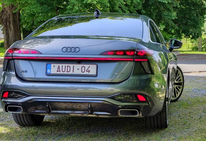 Plaque personnalisée belge Audi