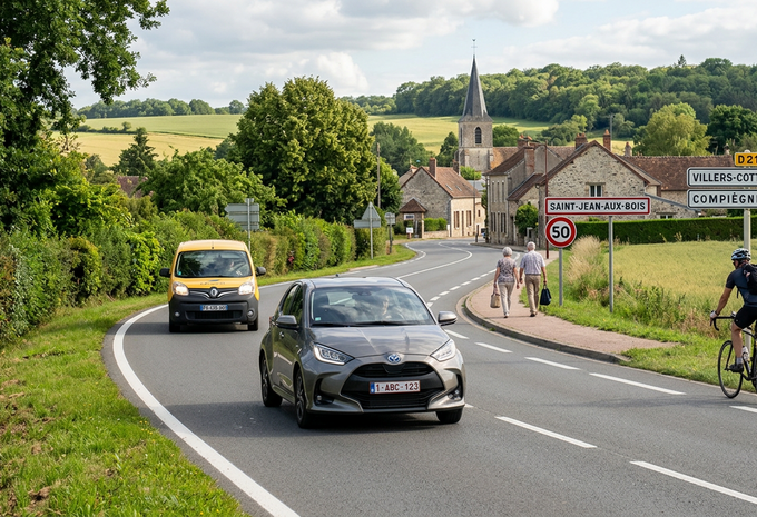 Route en France - Photo IA