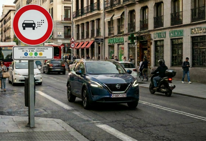 ZBE en Espagne - Photo IA