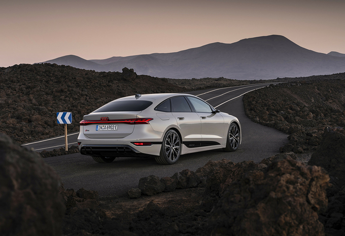 Audi A6 Sportback e-tron Edition one beige performance 270kW