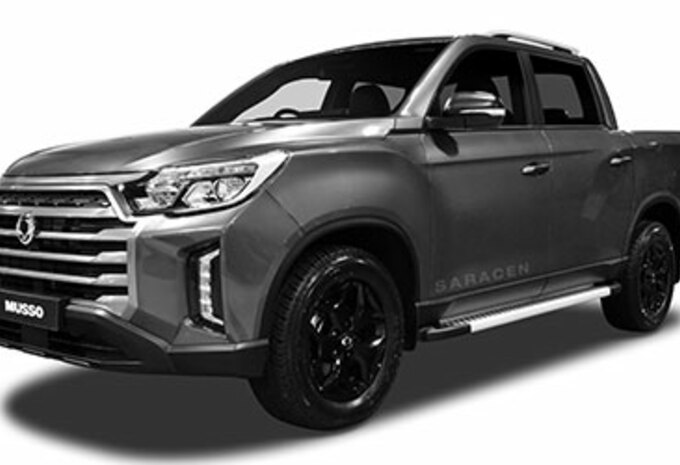 KGM Musso 4p 2.2 4x4 Aut. Blackline