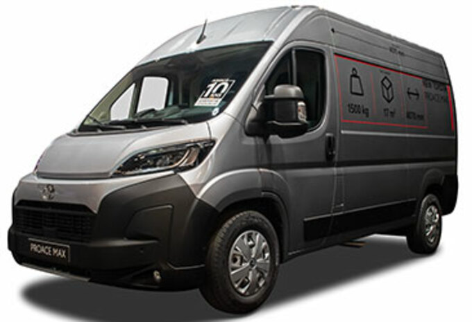 Toyota Proace Max Gesloten bestelwagen 4d 2.2D 140hp 6MT L4H2 3.5T Heavy Active