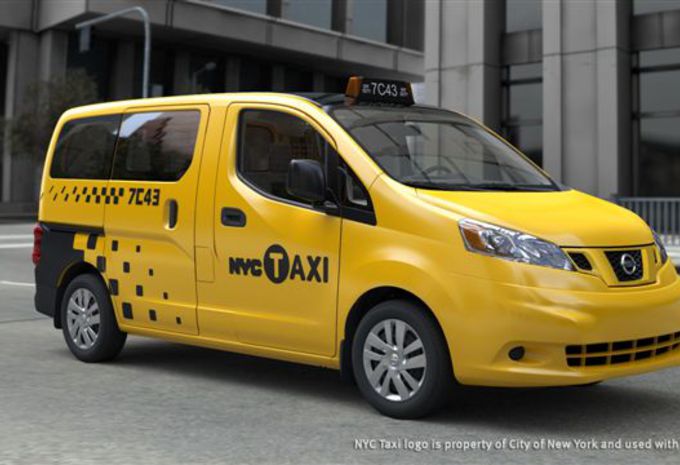 Nissan NV200 als New Yorkse taxi #1