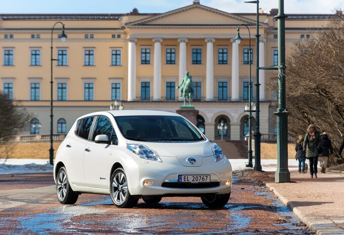 Elektrische auto's bestsellers in Noorwegen #1