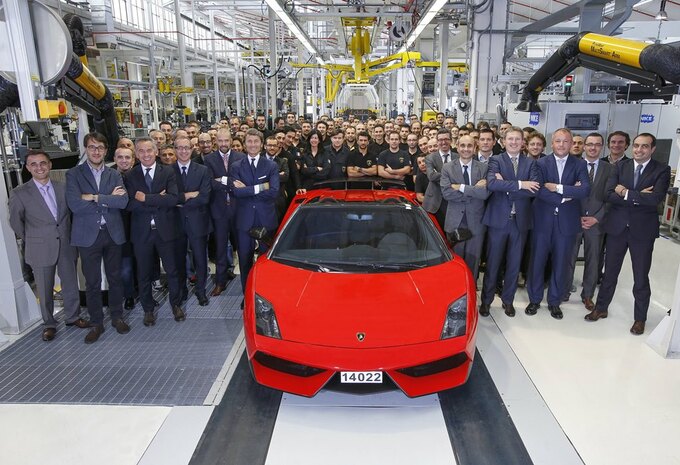 Fin de production de la Lamborghini Gallardo #1