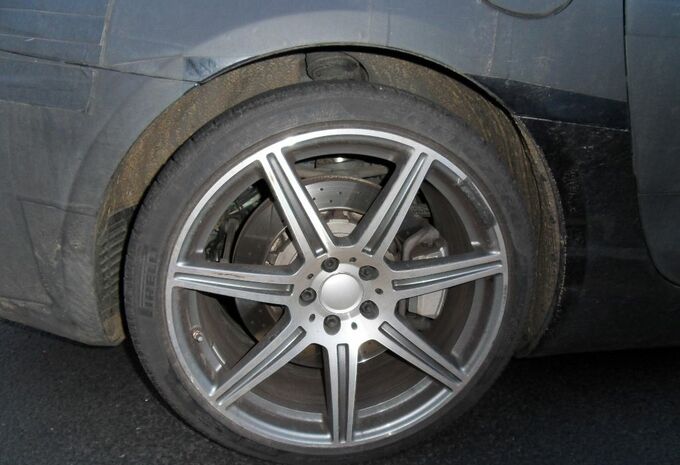 Toekomstige Mercedes AMG GT betrapt #2