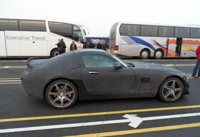 Toekomstige Mercedes AMG GT betrapt #3