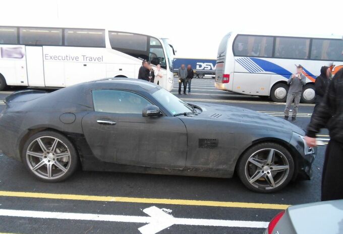 Toekomstige Mercedes AMG GT betrapt #6