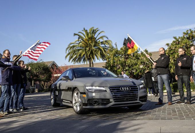 Jack, une Audi A7 automatisée, emmène des journalistes à Las Vegas #1