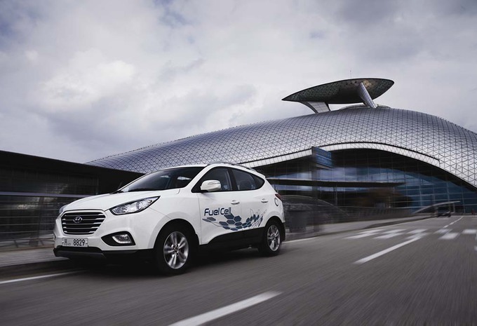 Hyundai ix35 op waterstof te koop in België #1