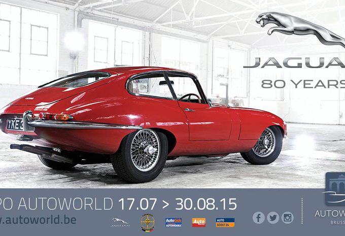 Expo Jaguar 80 Years à Autoworld #1