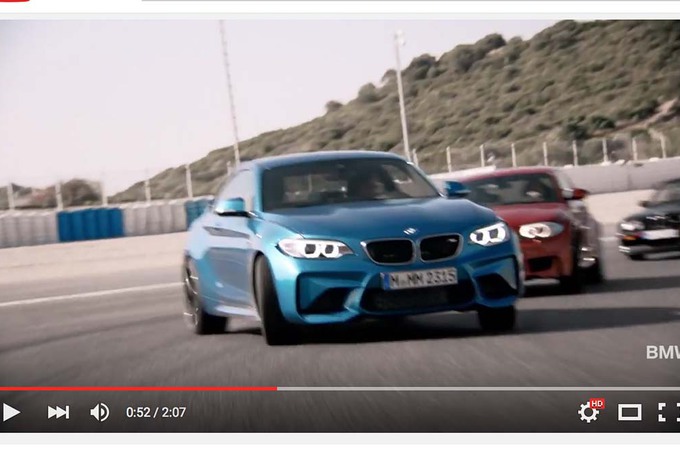 VIDEO - De BMW M2: beeld en geluid #1