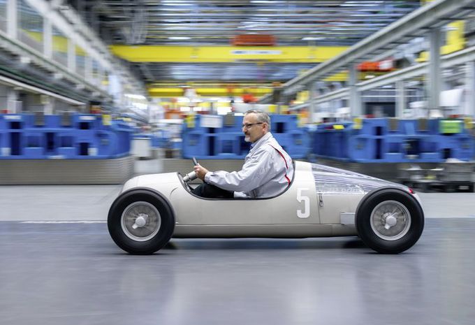 Auto Union Typ C in 3D geprint #1