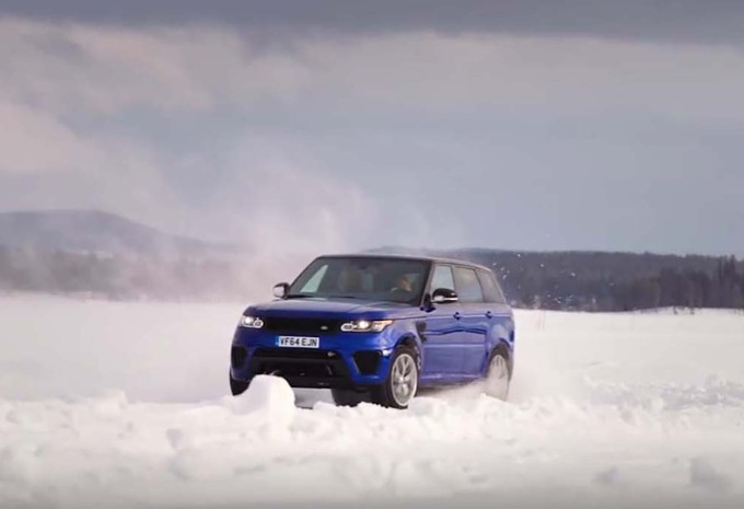 Range Rover Sport SVR: op sneeuw en ijs met ontdekkingsreiziger Ben Saunders #1