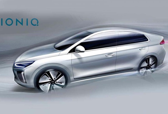 Hyundai: de Ioniq krijgt stilaan vorm #1