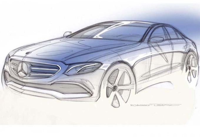 Mercedes E-Klasse: nieuwe teaser en video #1