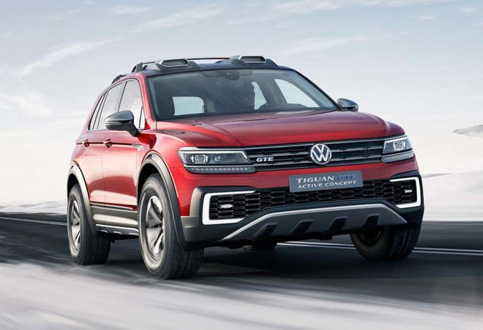 Salon van Detroit: conceptcar Tiguan GTE onthuld #3