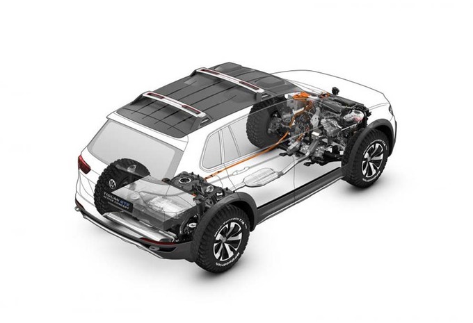 Salon van Detroit: conceptcar Tiguan GTE onthuld #8