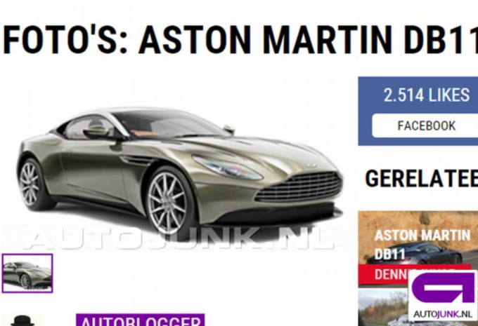 L’avant de l’Aston Martin DB11 sans fard (màj) #1