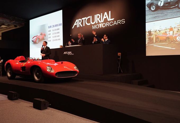 Veiling van Ferrari 335 S Spider Scaglietti: 32 miljoen euro #1