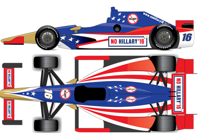 Een anti-Hillary-team in de Indy 500? #1