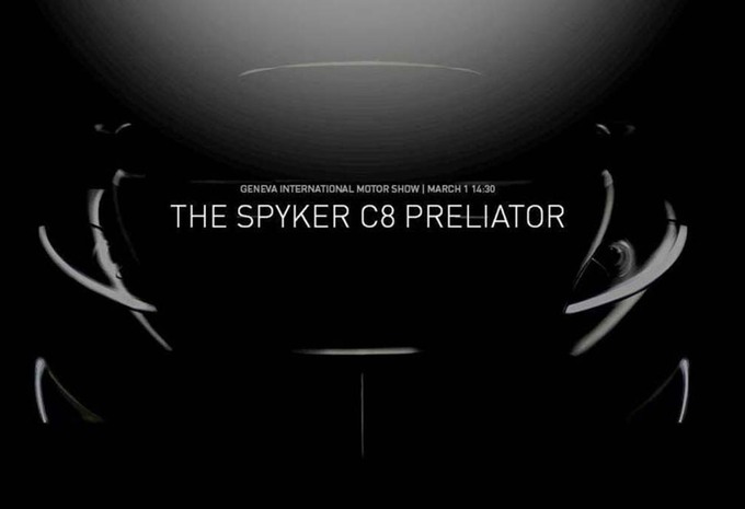 Spyker : retour avec la C8 Preliator #1