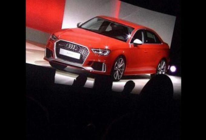 Audi RS3 per ongeluk onthuld #1