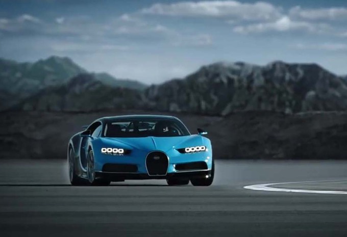 VIDEO – De Bugatti Chiron ontbindt zijn duivels #1