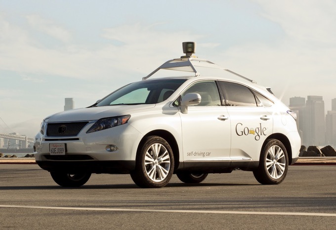 Lexus Google Car veroorzaakt ongeval #1