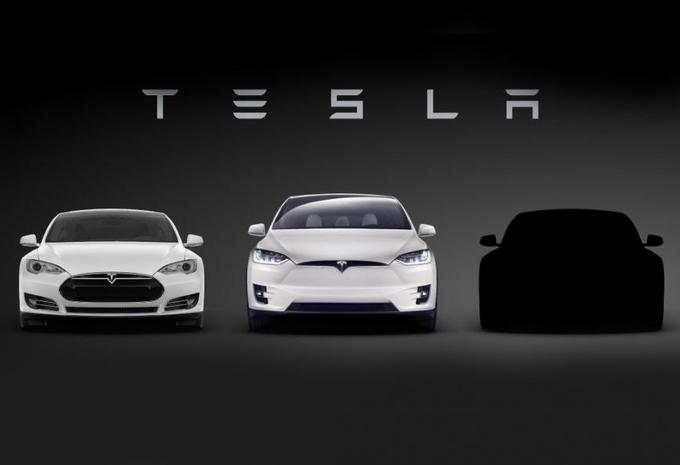 Eerste teaser van Tesla Model 3 #1