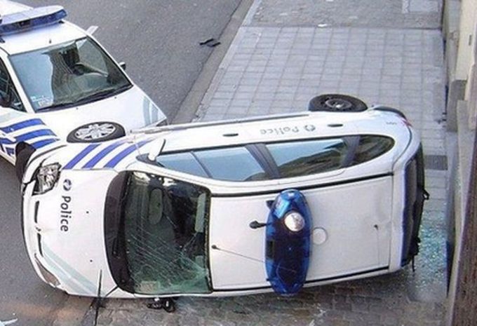 Meer ongevallen met politieauto’s #1