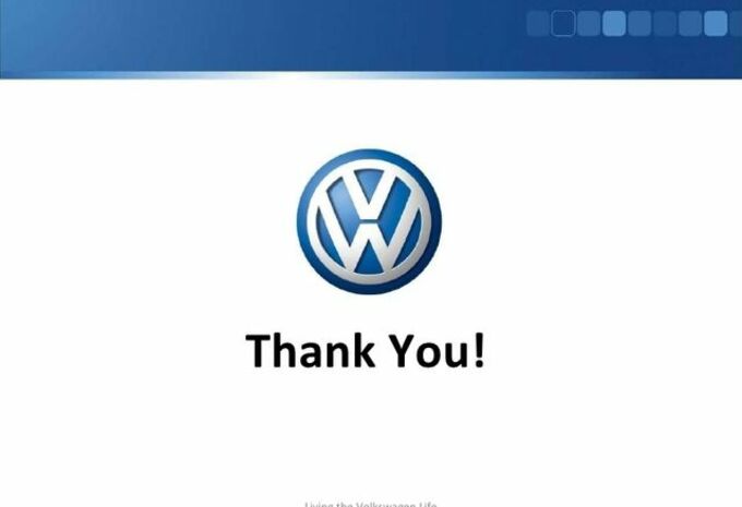 Un document compromettant trouvé chez VW #1