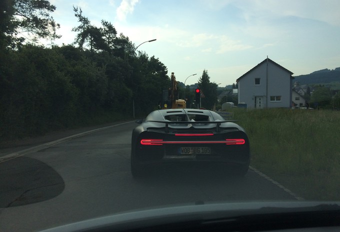 La Bugatti Chiron en balade au Luxembourg #1